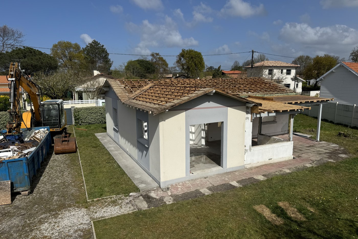 Maison avant démolition