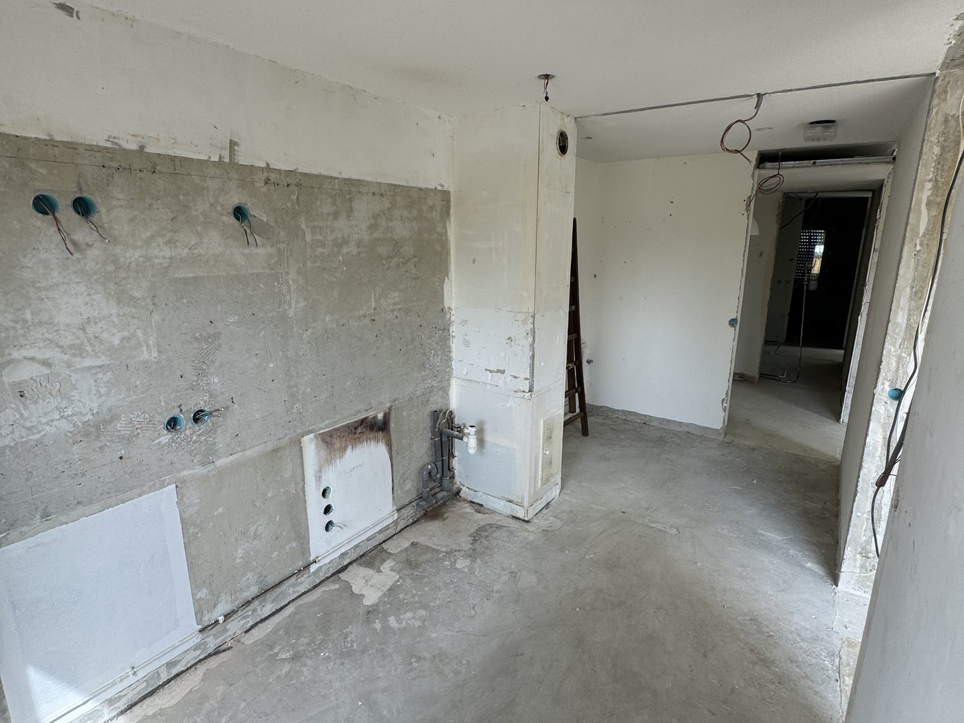 Curage d'un appartement pour un projet de rénovation à Arcachon